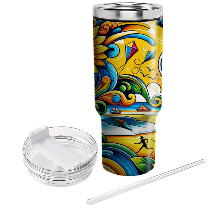 Sunkissed Traditions - A Summer Festival  Tumbler Cups