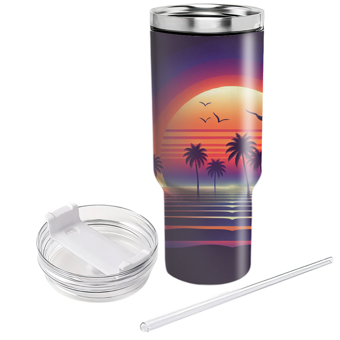 Sunset Silhouettes  Custom Tumblers