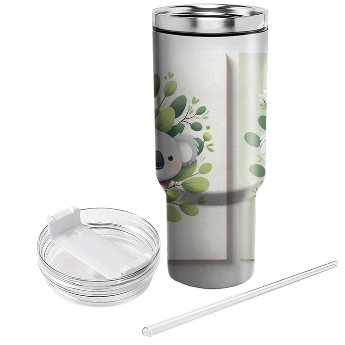 Gentle Koala Cuddle  Tumblers With Lids