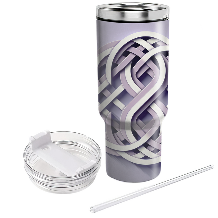 Twisted Ribbon Pattern  Insulated Tumblers