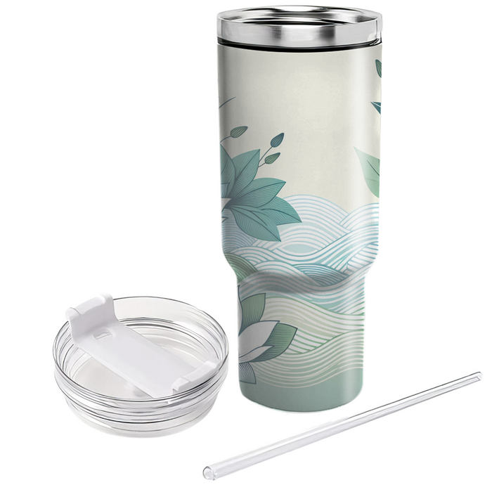 Serene Zen Festival - A Calm Reflection  Travel Tumblers