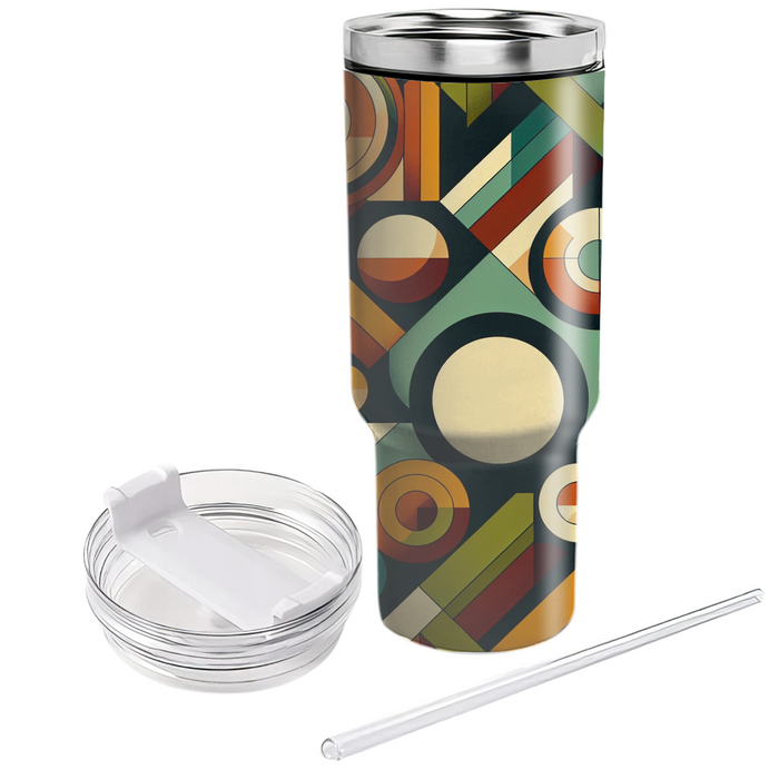 Funky Geometric Vibes Unique Tumblers