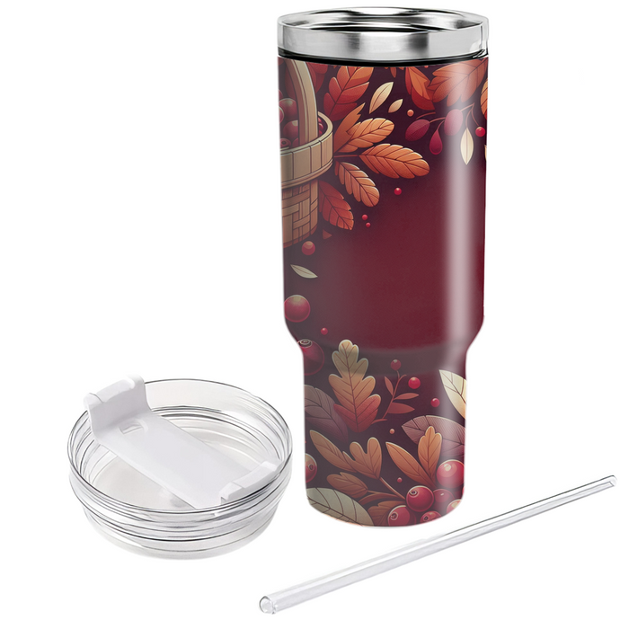 Autumn Cranberry Harvest  Custom Tumblers