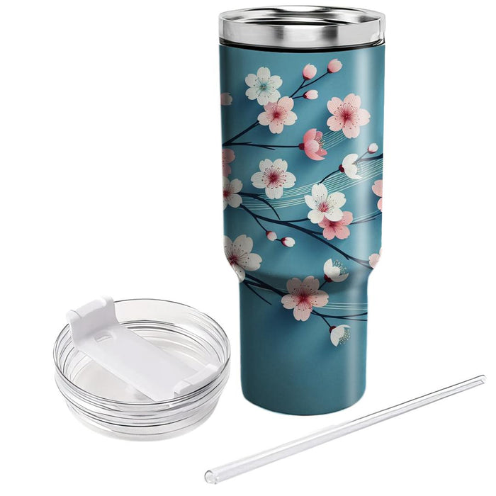 Zen Blossoms - Spring Renewal  Tumblers For Gifts