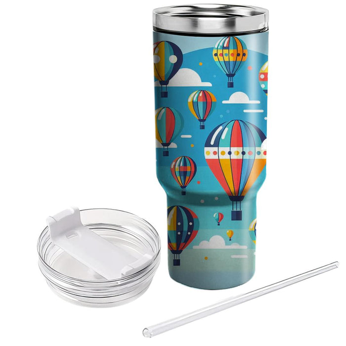 Vibrant Balloon Festival  Travel Tumblers