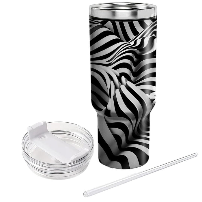 Wild Zebra Adventure  Decorative Tumblers