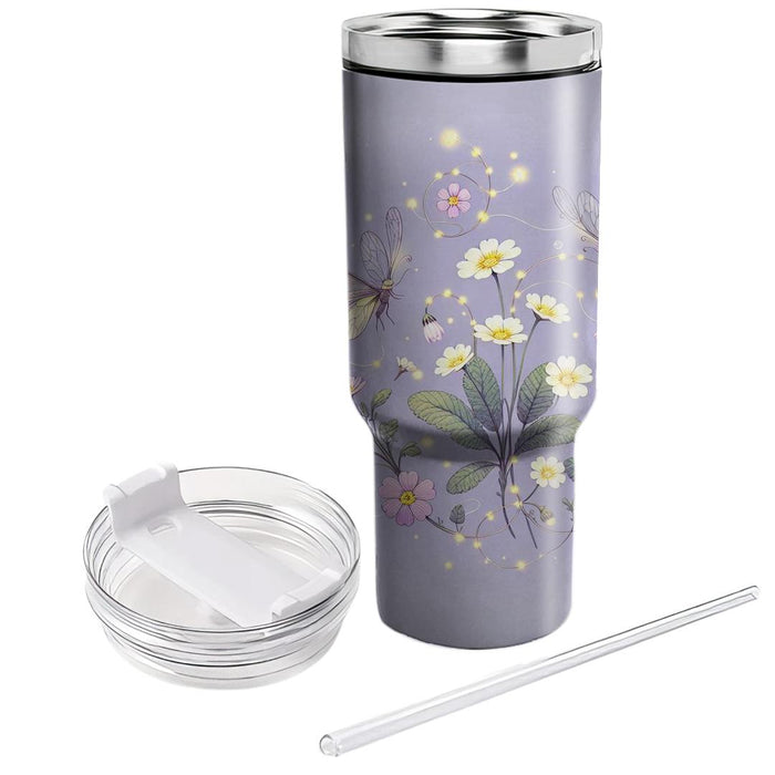 Whimsical Floral Fairytale  Unique Tumblers