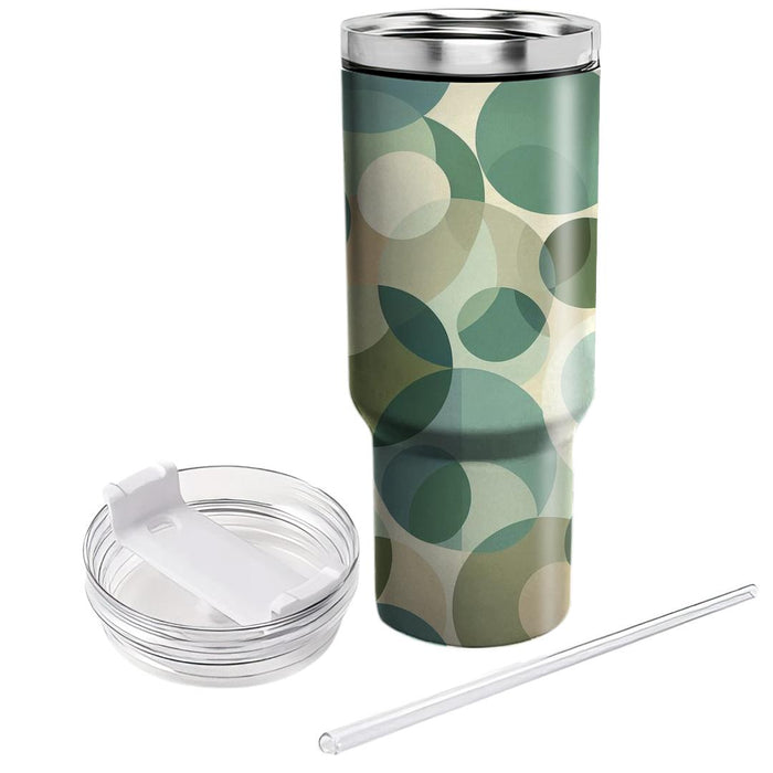 Abstract Circle Montage  Tumblers For Gifts