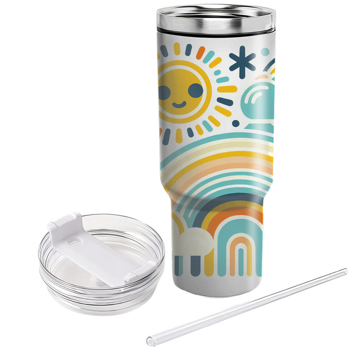 Sunny Days Ahead Travel Tumblers