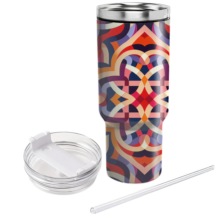 Kaleidoscope Reflection  Unique Tumblers