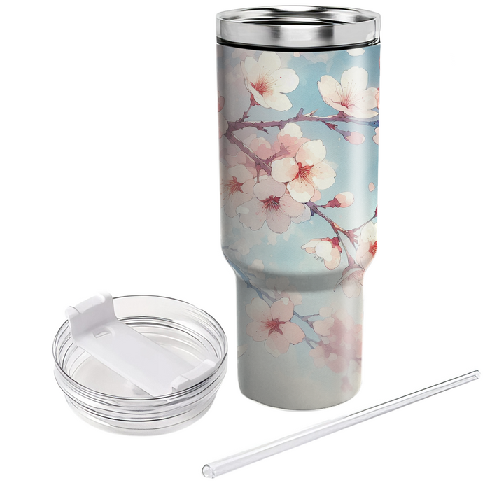 Spring Cherry Blossom  Personalized Tumblers