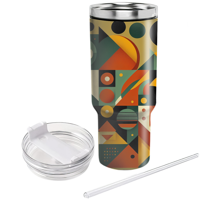 Abstract Geometric Shapes  Unique Tumblers