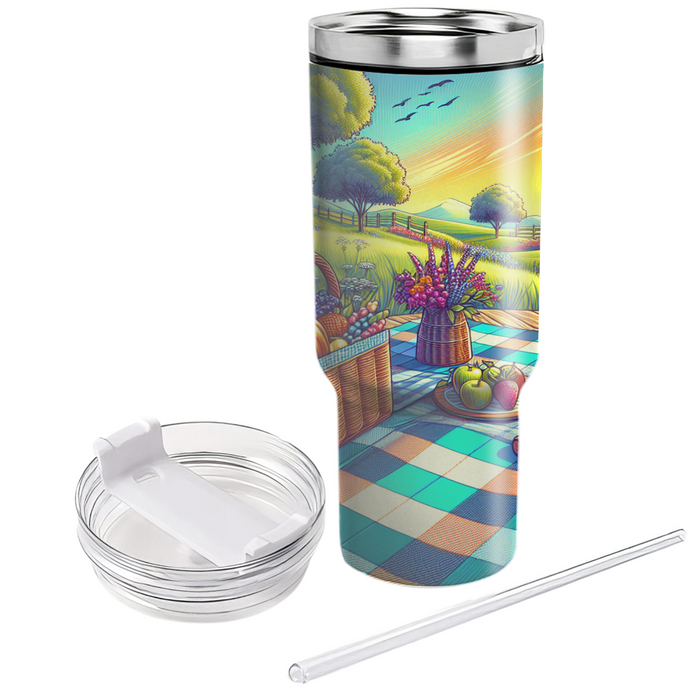 Sunny Picnic  Unique Tumblers