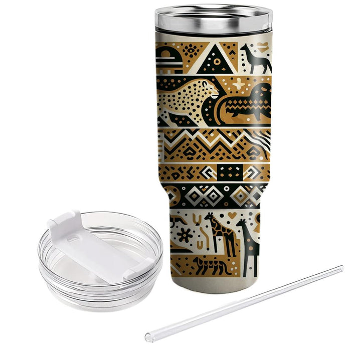 Wild Safari Print  Insulated Tumblers