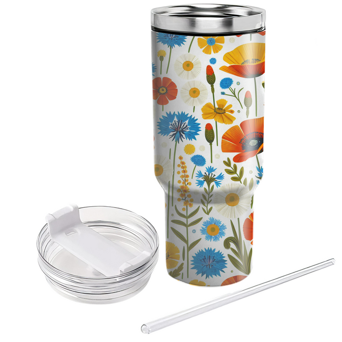 Garden Party Delight  Travel Tumblers