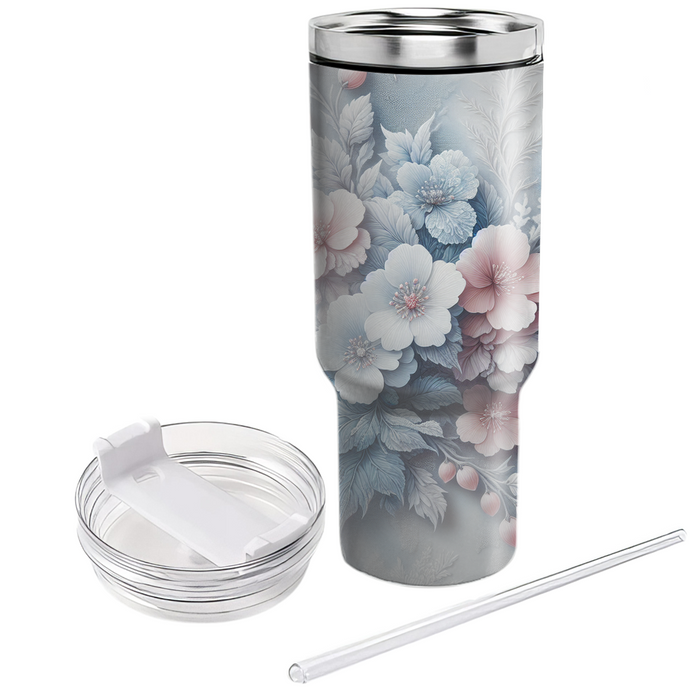 Frosted Blossom  Tumblers For Gifts