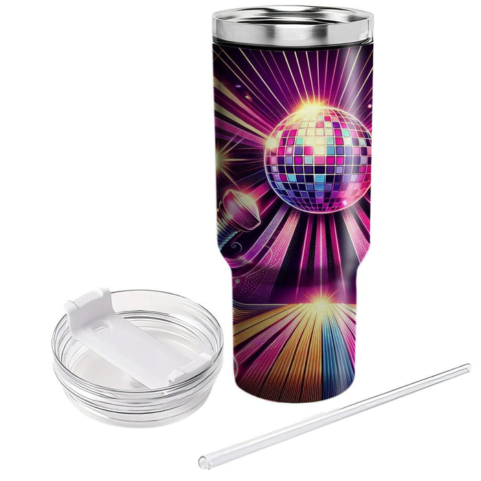 Vibrant Disco Vibes  Custom Tumblers