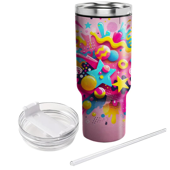 Bubblegum Pop Splash  Tumblers For Gifts