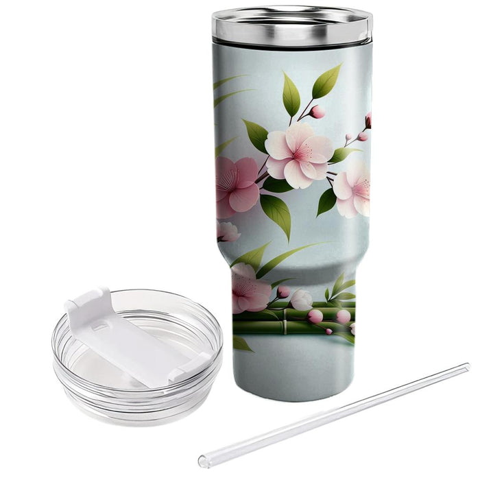 Zen Garden Floral  Unique Tumblers