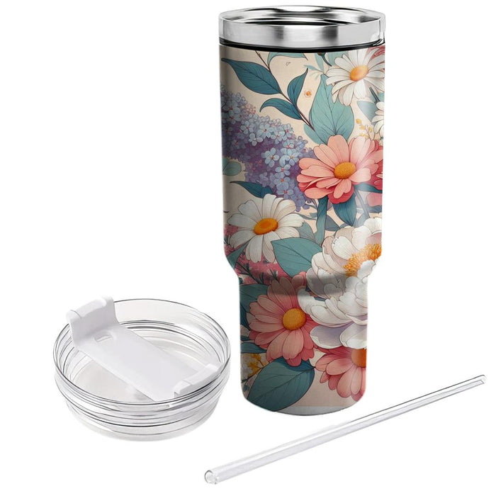 Blissful Botanical Garden  Unique Tumblers