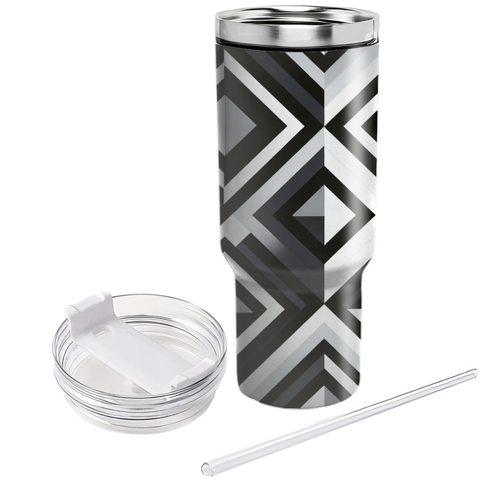 Geometric Diamond Pattern  Decorative Tumblers