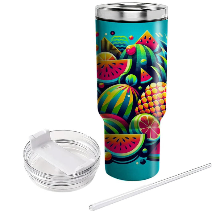 Vivid Summer Splash  Insulated Tumblers