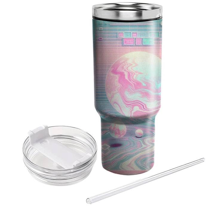 Vaporwave Delight  Decorative Tumblers