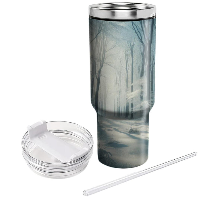 Winter Woodland Retreat  Tumblers For Gifts