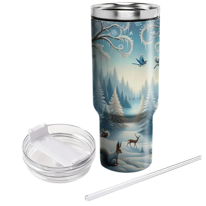 Winter Forest Wonderland  Unique Tumblers