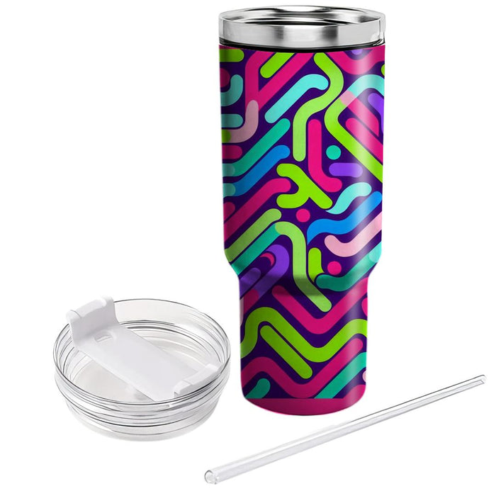 Zigzag Fiesta  Custom Tumblers