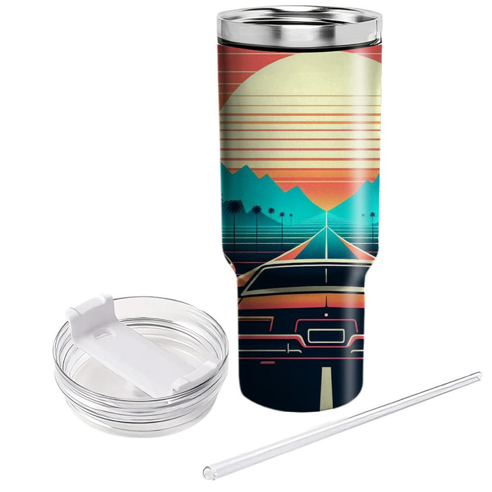 Sunset Highway  Personalized Tumblers