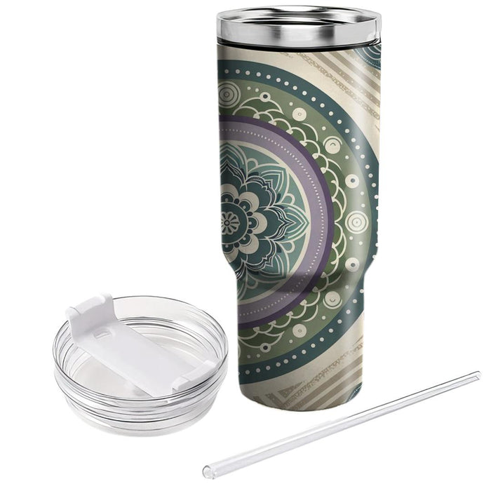 Zen Garden Mandala  Personalized Tumblers