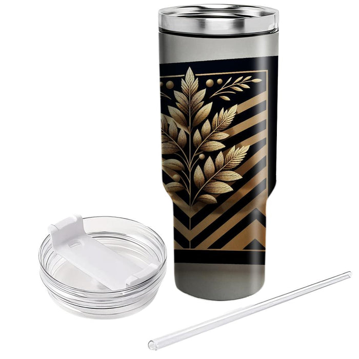 Elegant Chevron Pattern  Travel Tumblers