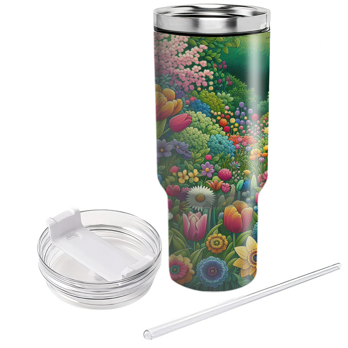 Spring Garden  Travel Tumblers