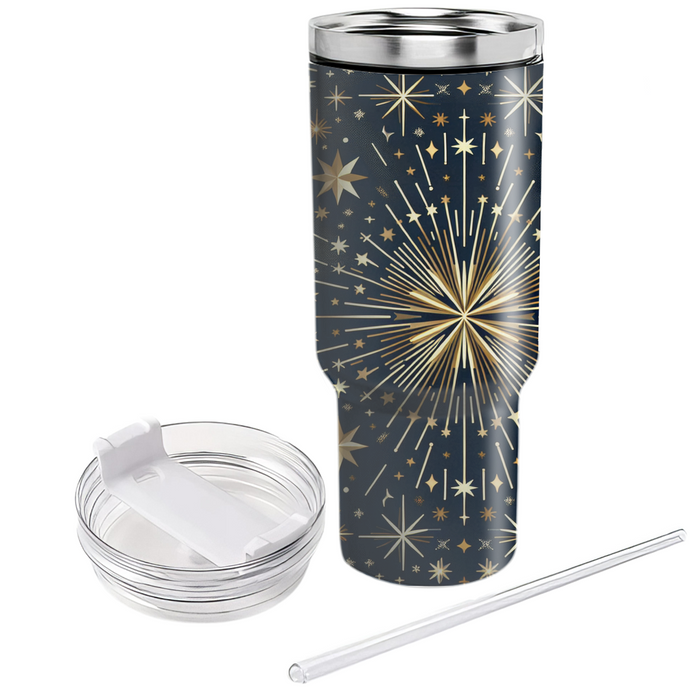 Starlight Burst Pattern  Insulated Tumblers