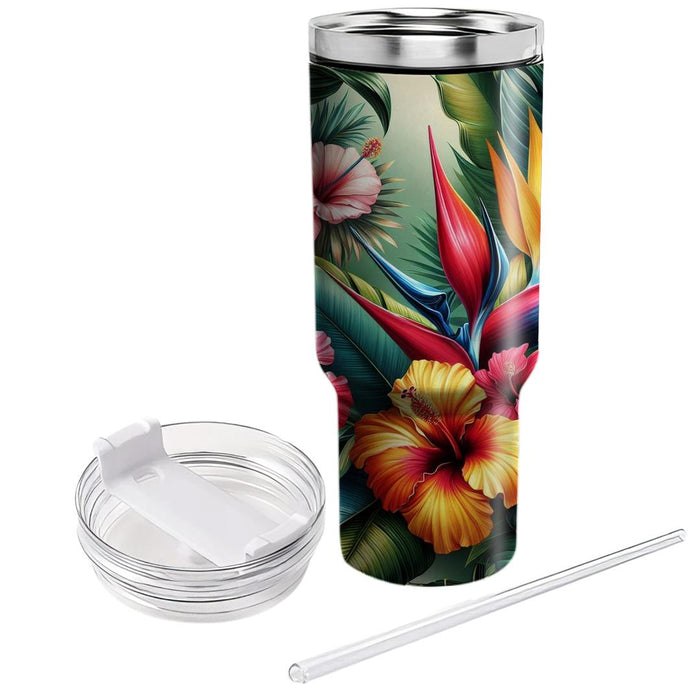 Vibrant Exotic Blooms  Tumblers For Gifts