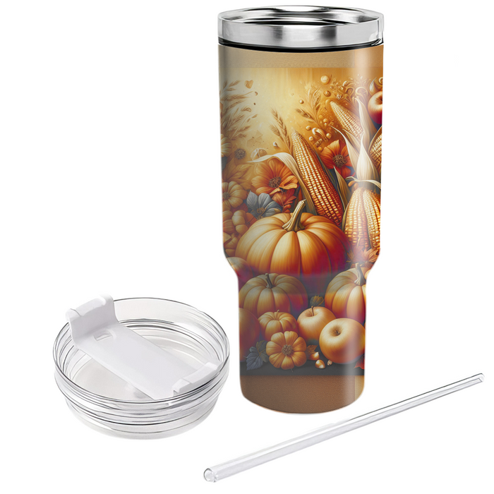 Autumn Harvest Festival  Personalized Tumblers