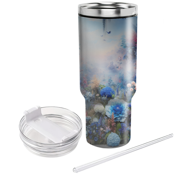 Floral Fantasy Escape  Travel Tumblers