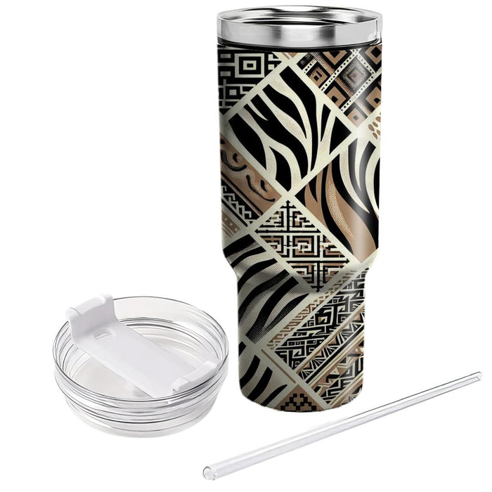 Seventies Safari  Personalized Tumblers