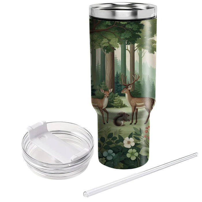 Charming Woodland  Unique Tumblers