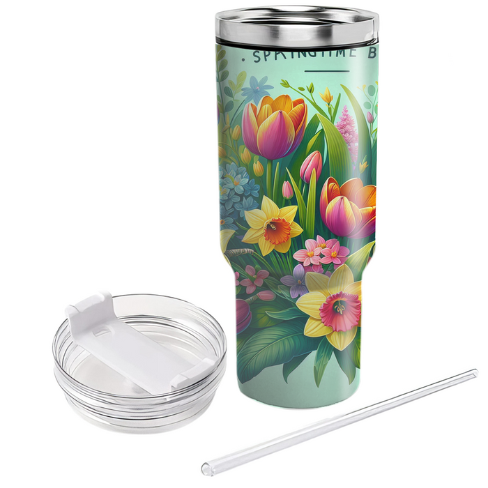 Springtime Floral Bliss  Travel Tumblers