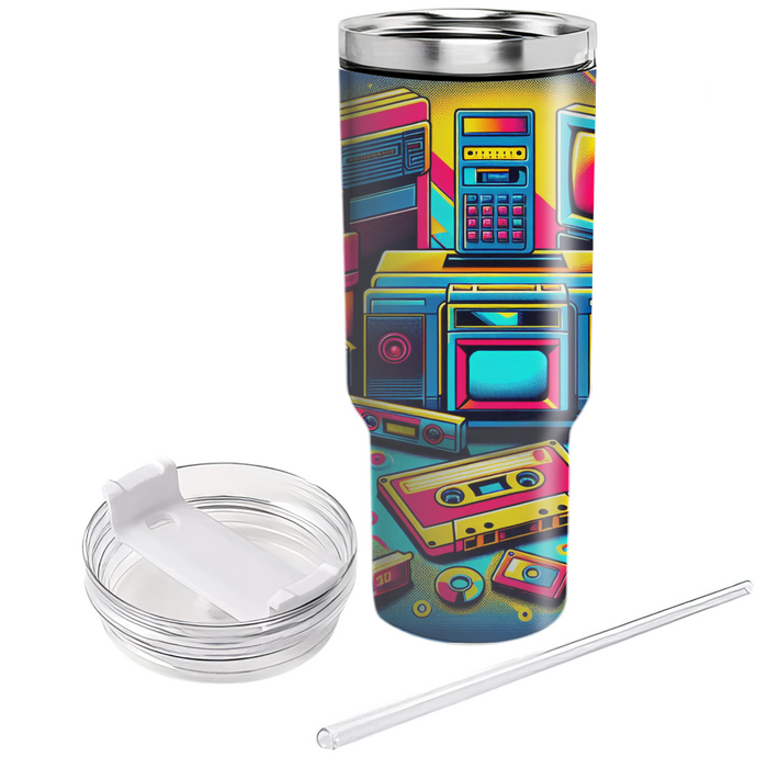 Vintage Tech  Tumbler Cups