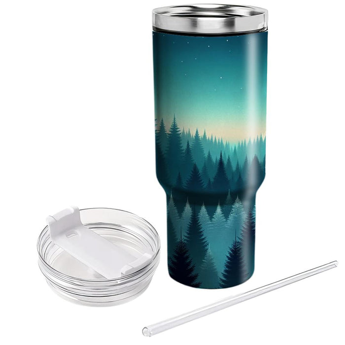 Winter Woodland Mystique Tumblers With Lids