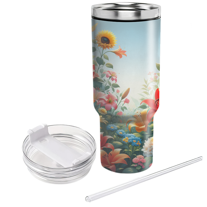 Spring Blossom Breeze  Personalized Tumblers