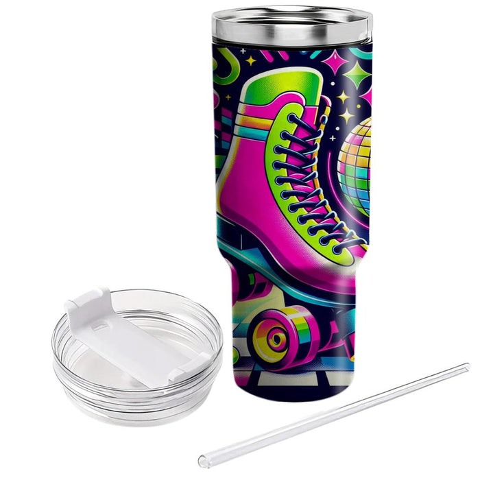 Vintage Roller Rink  Decorative Tumblers