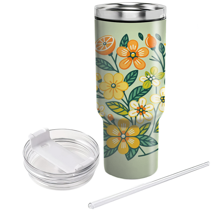 Fresh Citrus Blossom  Tumblers For Gifts