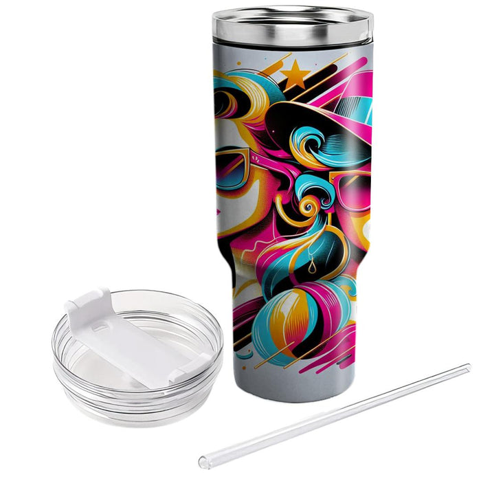 Retro Glam  Tumbler Cups