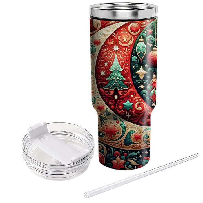 Fusion Of Cultures - Eid And Christmas  Unique Tumblers