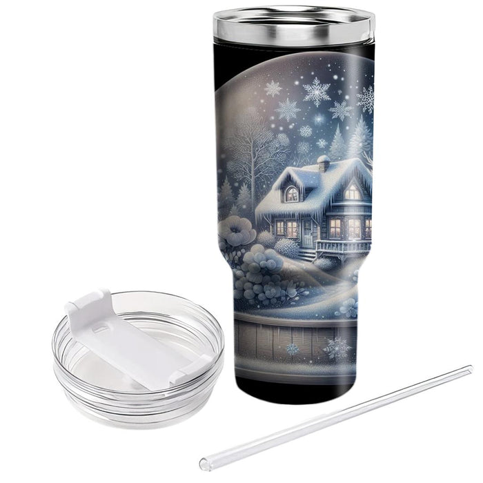 Winter Wonderland Snowglobe  Travel Tumblers