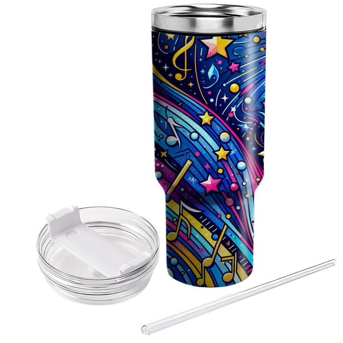 Vibrant Festival Fun  Unique Tumblers